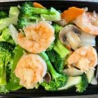Best SD4. Steamed Shrimp with Mixed Vegetable in Roswell, GA